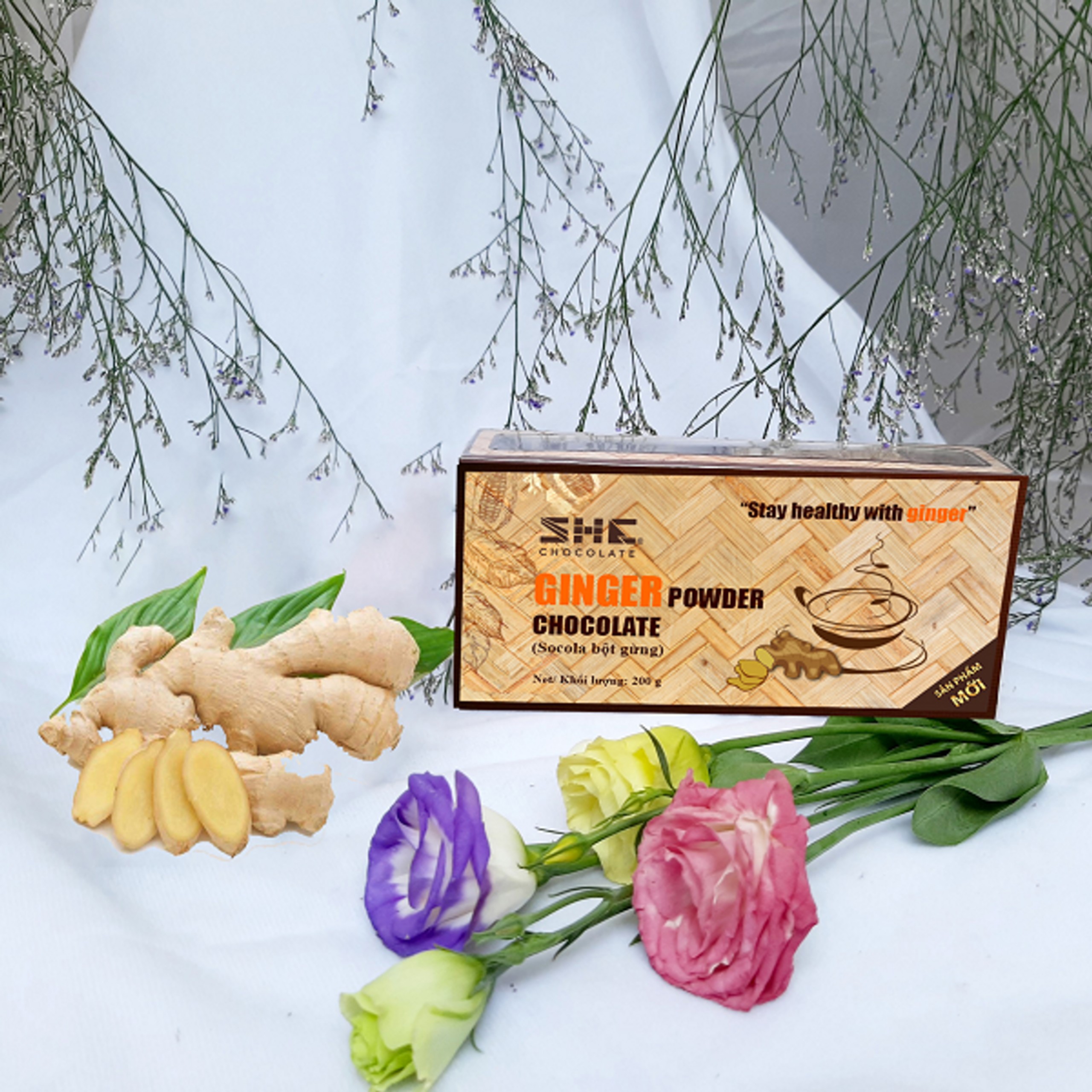 Socola Bột Gừng - She Chocolate